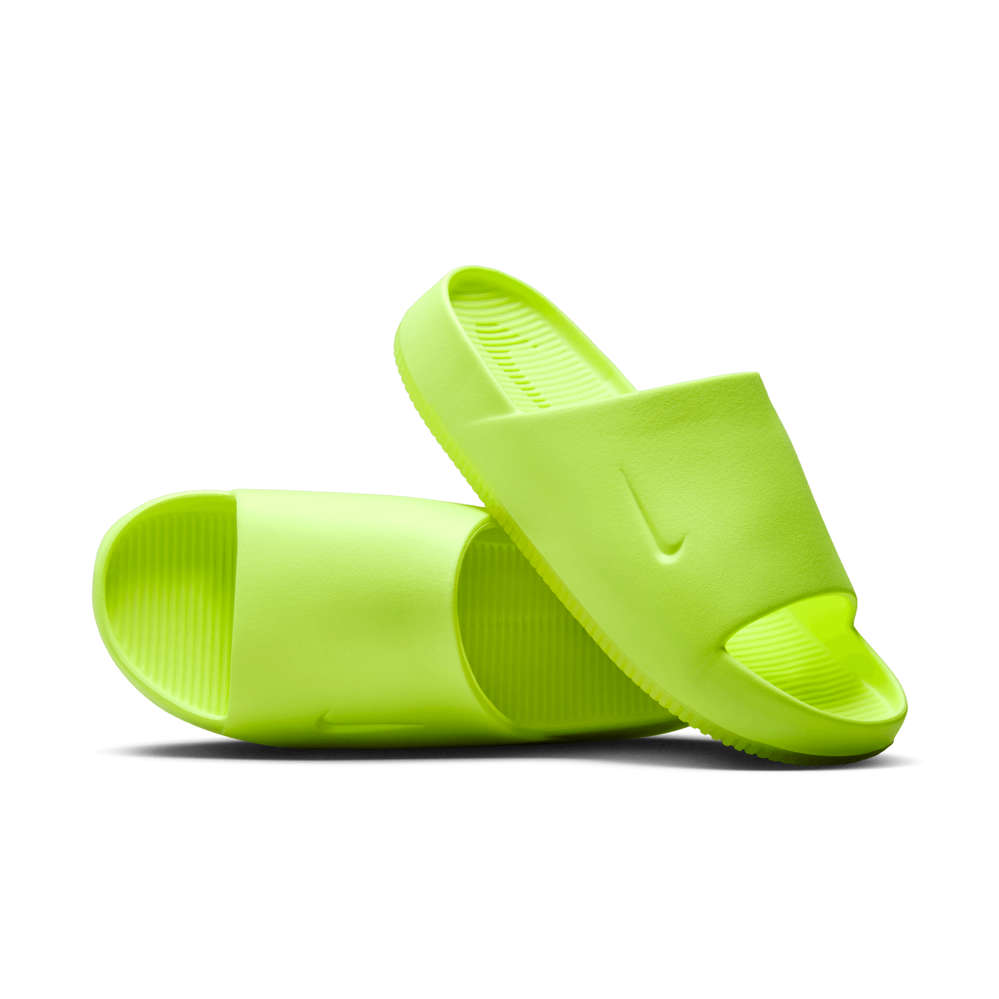 Green store nike sliders