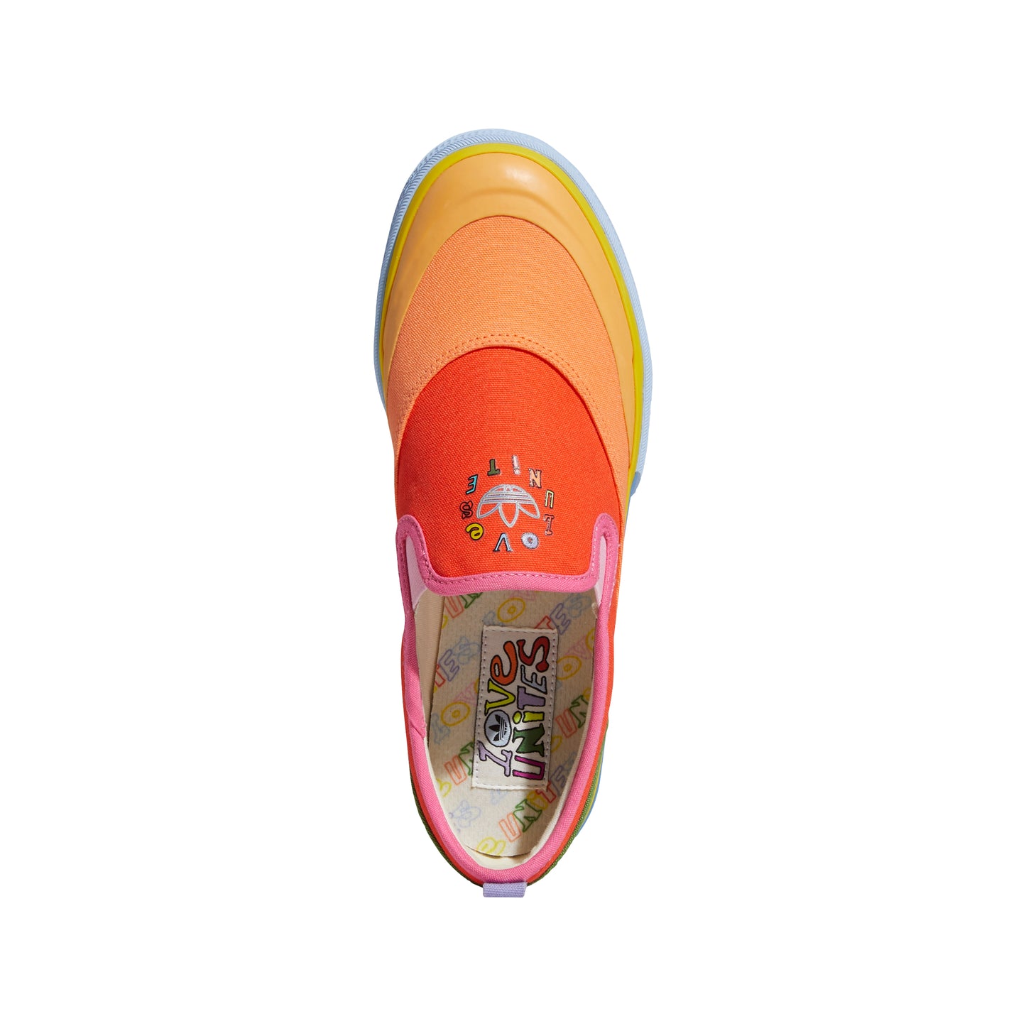 LOVE UNITES NIZZA SLIP ON