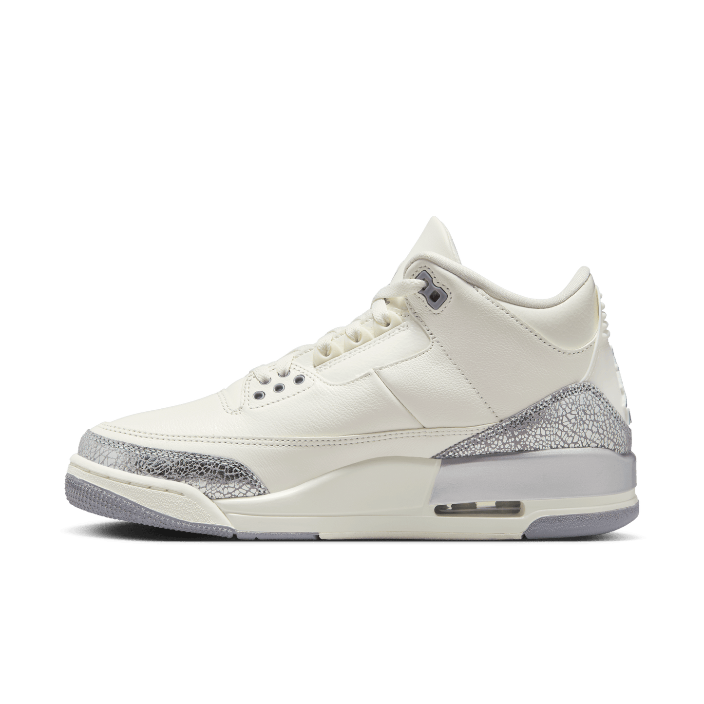 W AIR JORDAN 3 RETRO “SAIL AND CEMENT GREY”