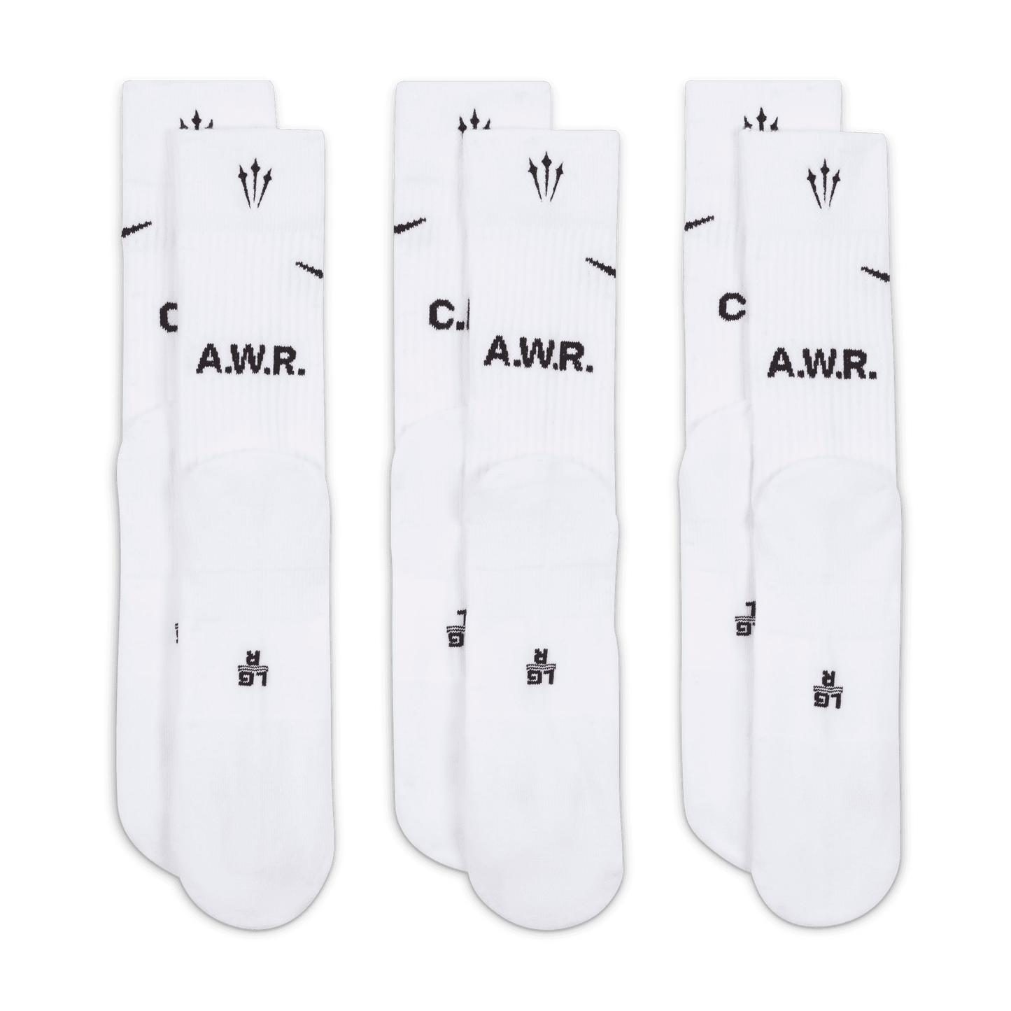 U SNKRSOX CREW 3PR-160 NOCTA