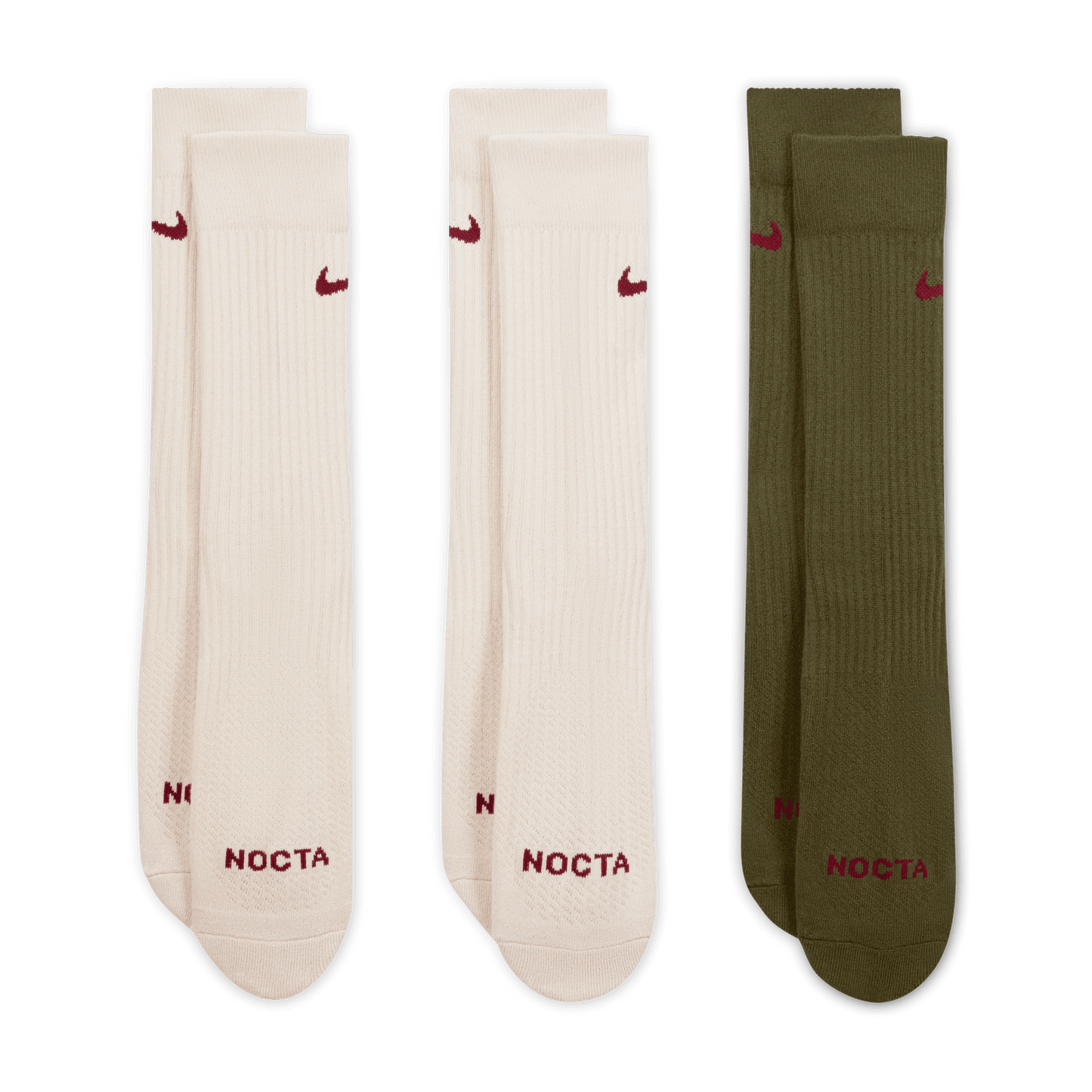 U SNKRSOX CREW 3PR-160 NOCTA