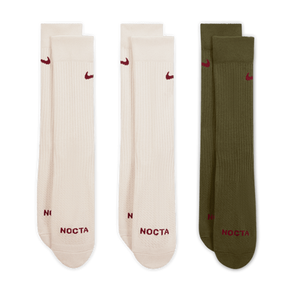U SNKRSOX CREW 3PR-160 NOCTA