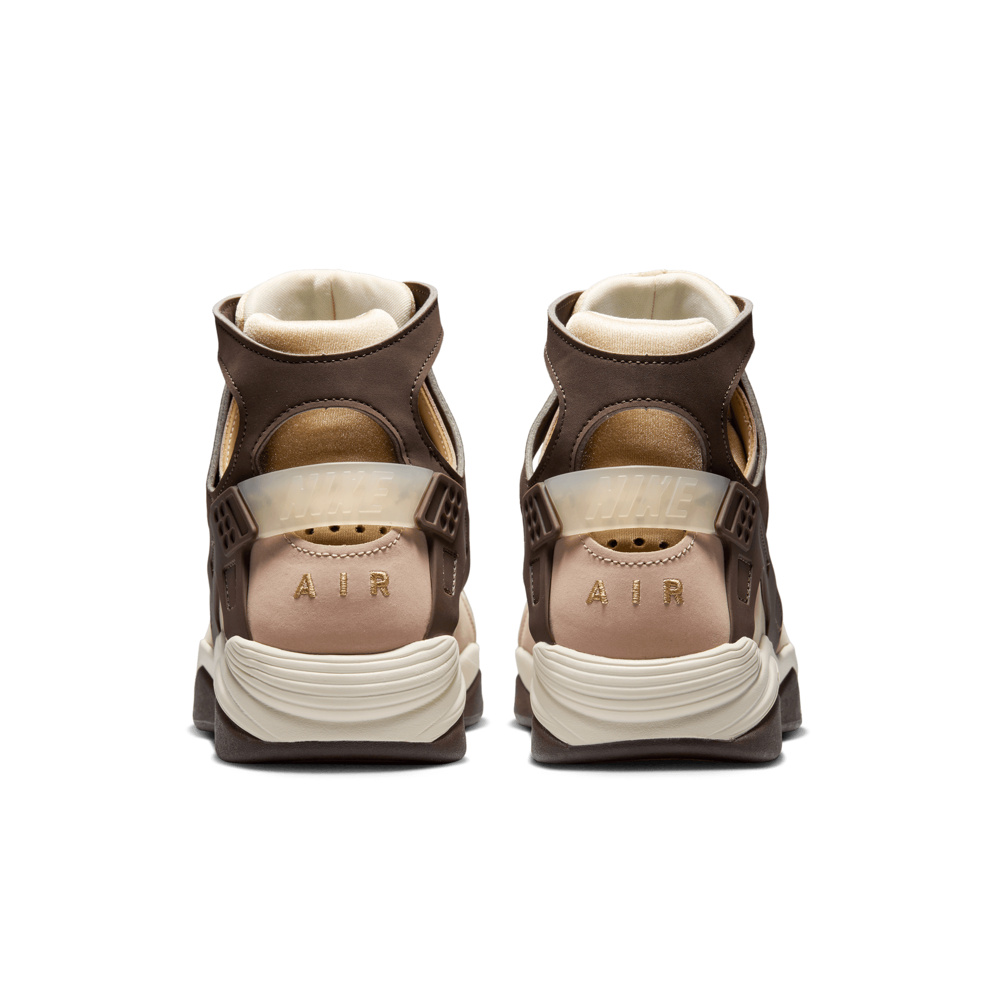 Nike air flight huarache top donna oro