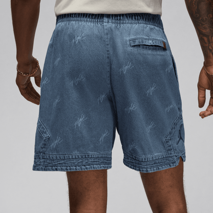 M J AIR JDN DENIM AOP SHORT