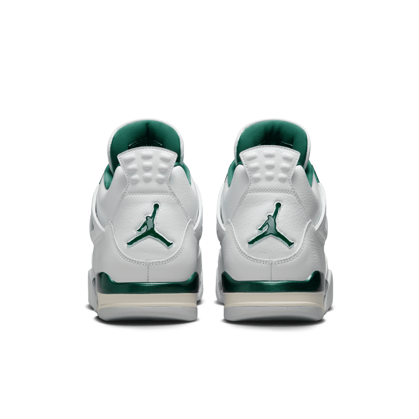 Green 4s jordans best sale