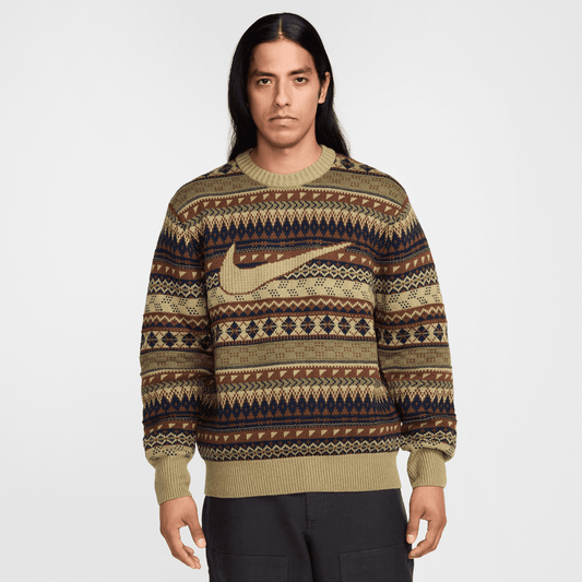 M NL FAIR ISLE CREW SWEATER