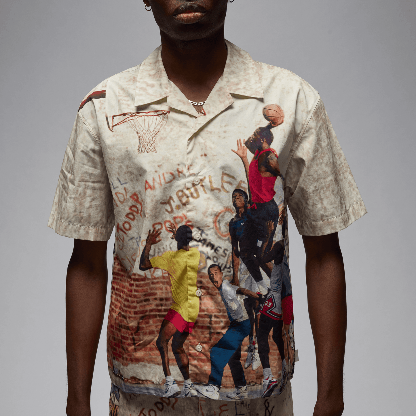 M J AIR JDN PG CAMP SHIRT