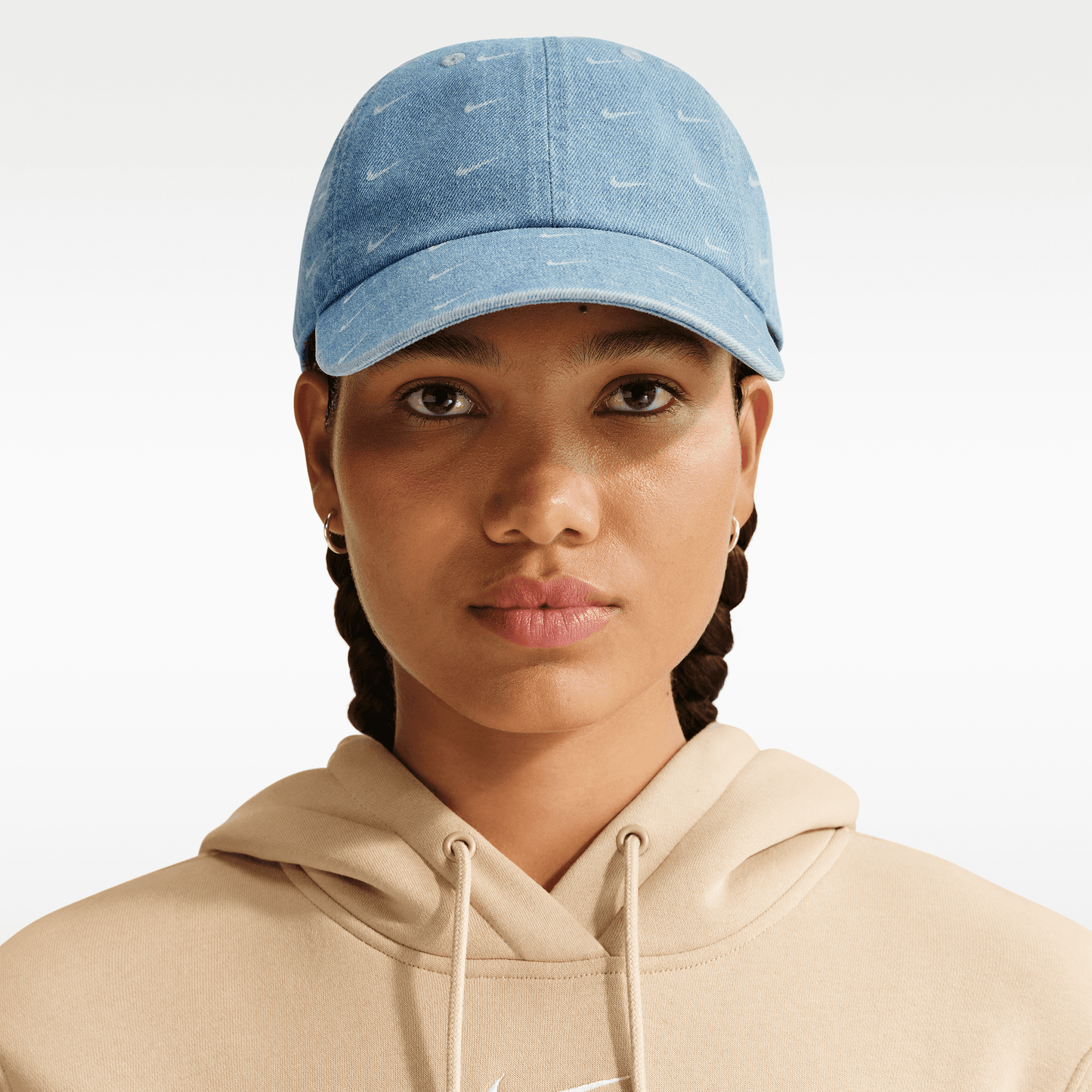 U NK CLUB CAP U CB DENIM AOP L