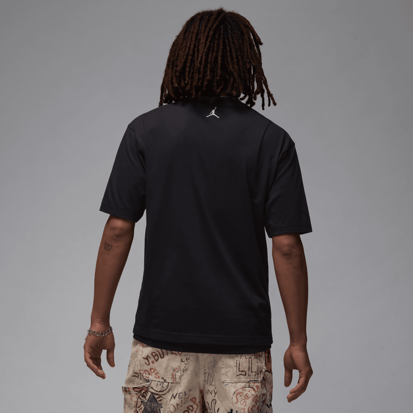 M J BRK COL JUMPMAN SS CREW