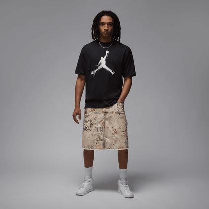 M J BRK COL JUMPMAN SS CREW