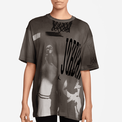 W J FLT SS OS GFX TEE AOP