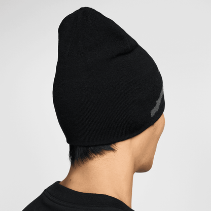 U J PEAK BEANIE BRK BL GX