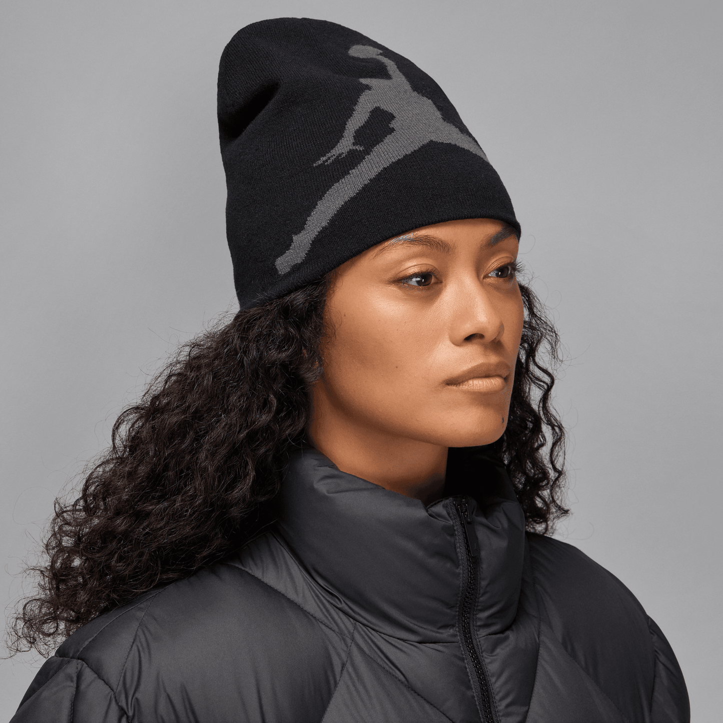 U J PEAK BEANIE BRK BL GX
