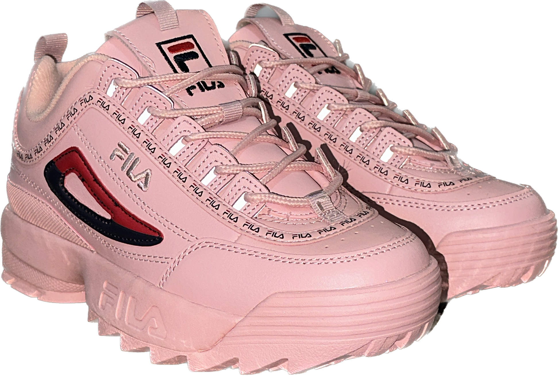 Fila disruptor 2 pink premium repeat sales
