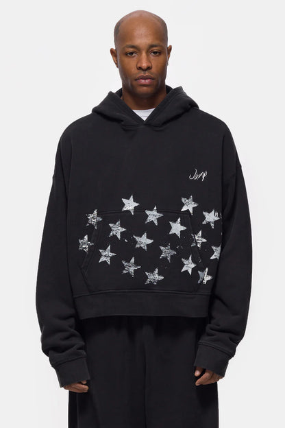 M J IH CROP HOODIE