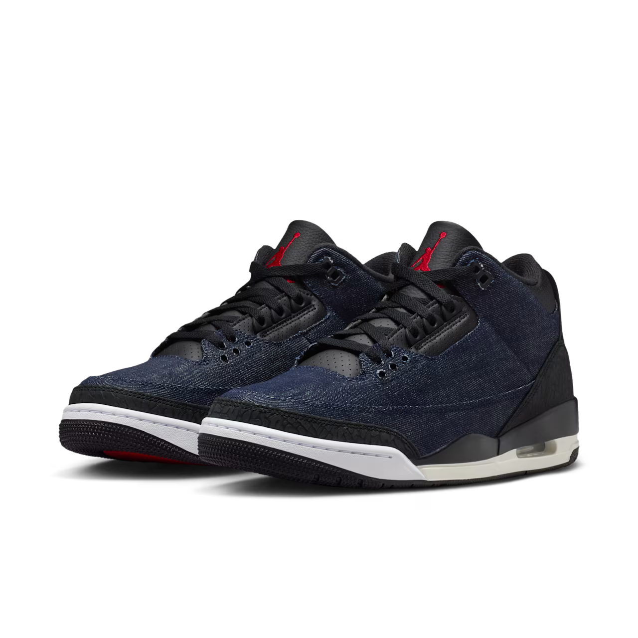 AIR JORDAN 3 X LEVI'S¨ "INDIGO AND GYM RED"