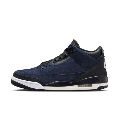 AIR JORDAN 3 X LEVI'S¨ "INDIGO AND GYM RED"
