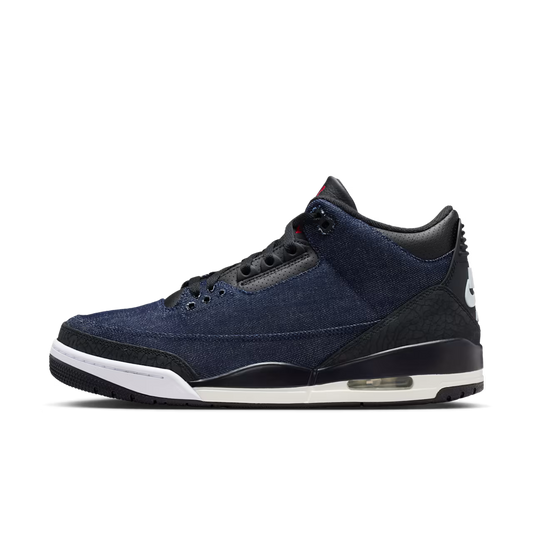 AIR JORDAN 3 X LEVI'S¨ "INDIGO AND GYM RED"