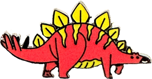 PINCHE PIN - DINOSAUR RED