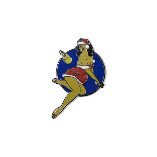 PINCHE PIN - ADULT XMAS BLUE