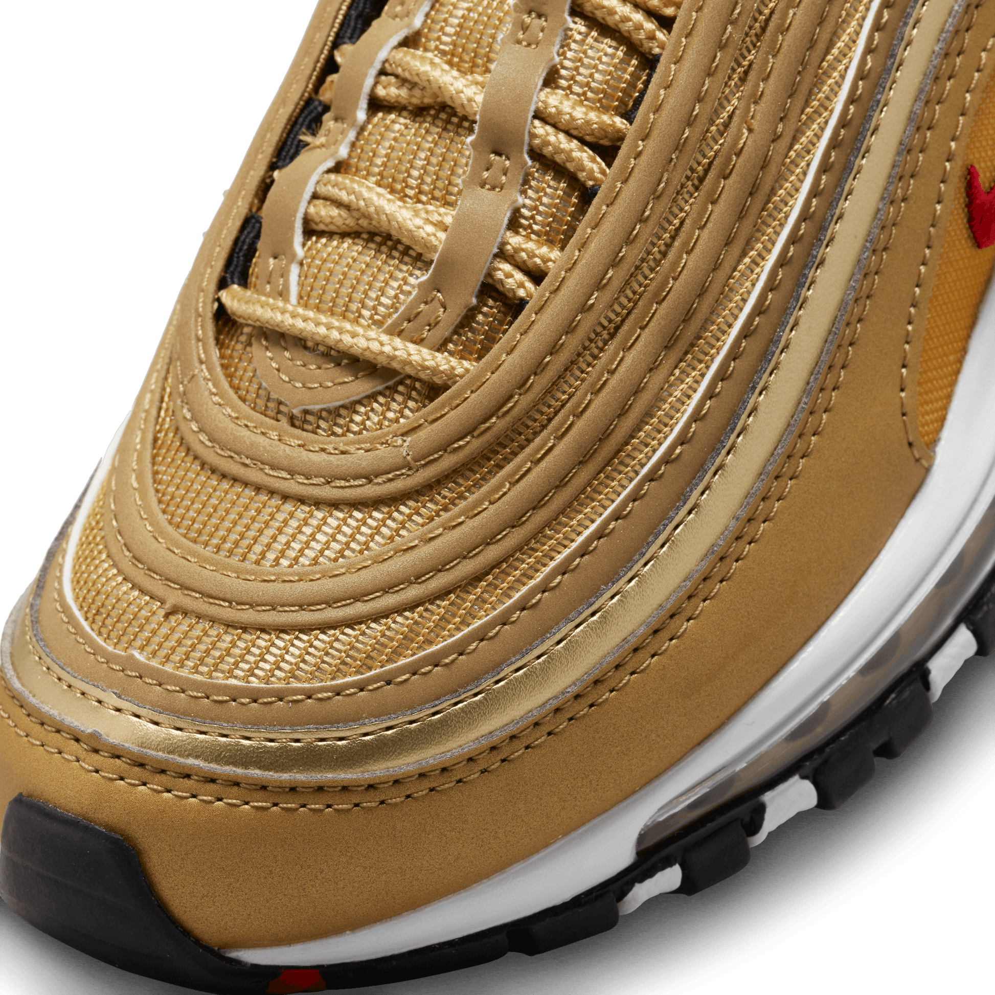 Zapato Nike Air Max 99 Dorados Nike Air Max 97 QS (GS) Dorado