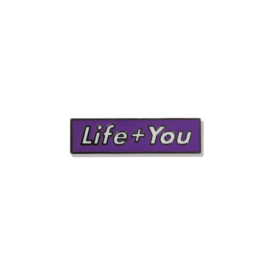 PINCHE PIN - LIFE + YOU PURPLE C8-002